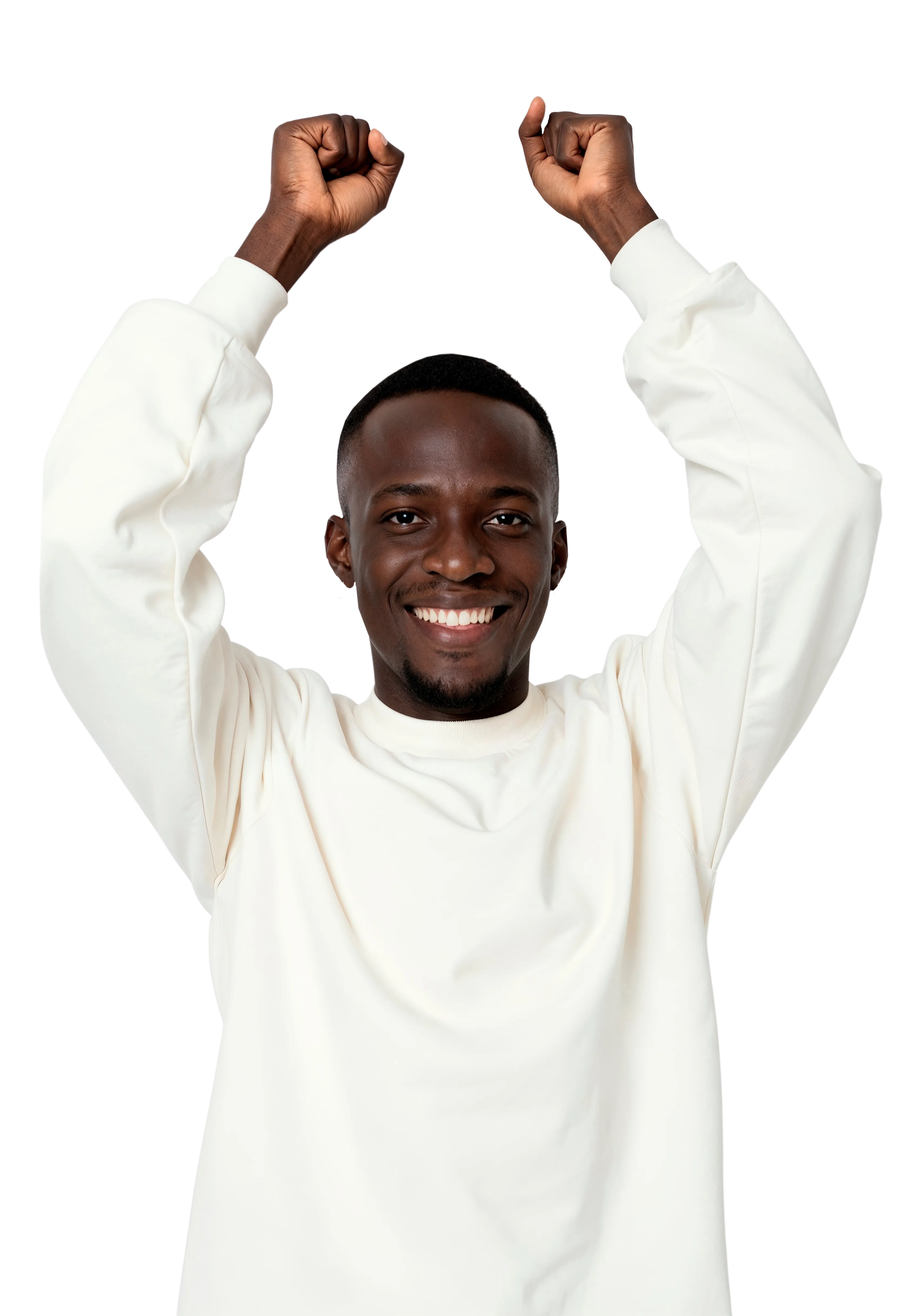 Happy sales agent ready to help you